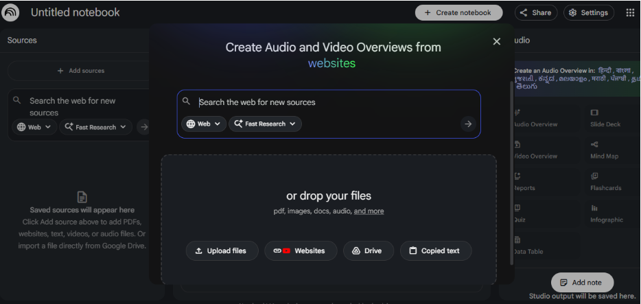 Study and Research Tools