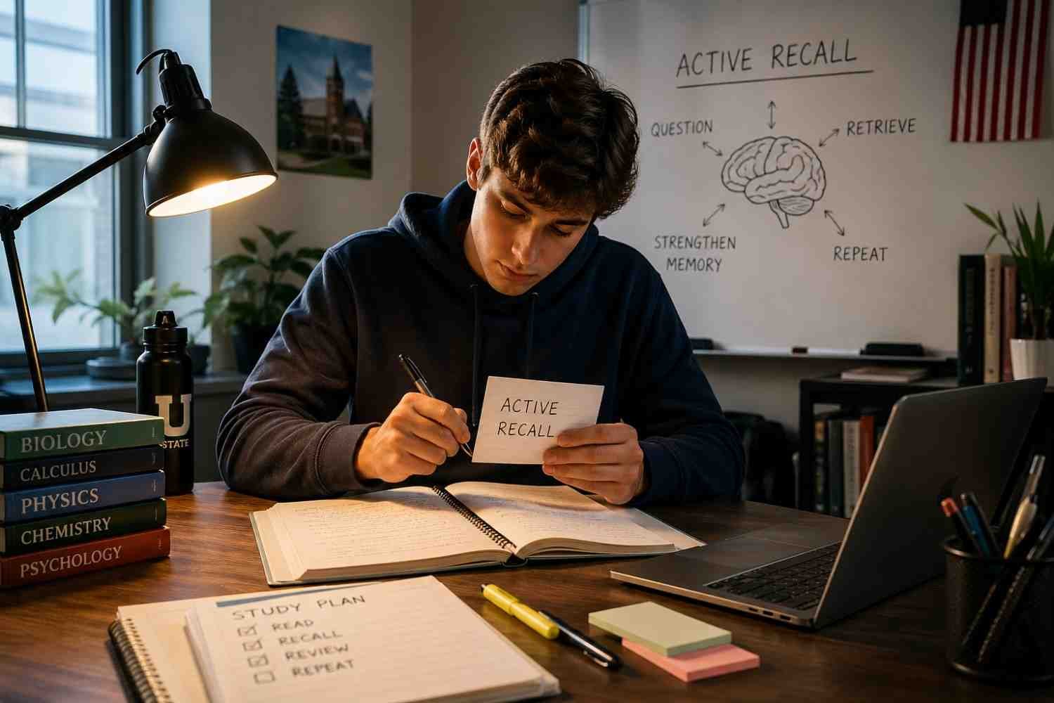 Make Your Brain Work Harder With Active Recall