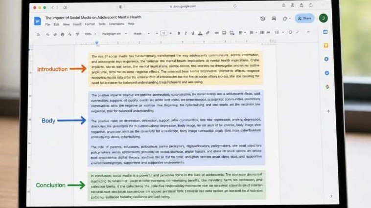 Structure Of Academic Writing